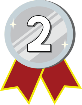 2nd Place Badge